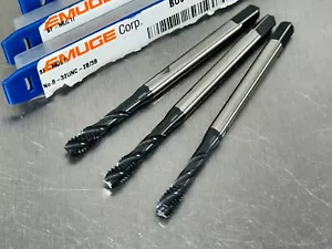 (3) Emuge #8-32 Tap Spiral Flute 2B/3B, 3FL, Bottom BU533200.5006 MultiTap 8-32 - Picture 1 of 3