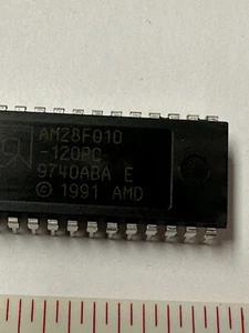 AMD AM28F010-120PC PDIP-28 ORIGINAL OEM PARTS - Picture 1 of 3