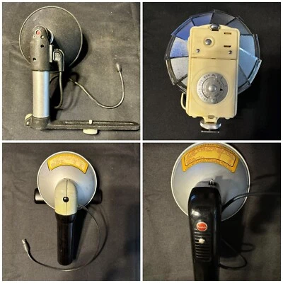 Lote De Colección De 4 Pistolas Flash Heiland Research HR / 2 Kodak / Alpex Foto 1 de 4