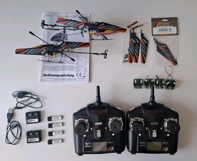 Indoor/Outdoor Modell Helikopter, Hype FunFly Microseries, sehr viel Zubehör - Bild 1 von 4