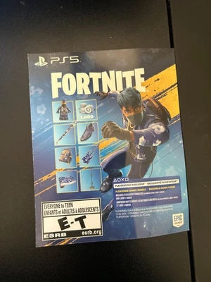 Paquete Fortnite PS5 Flowering Chaos + 1000 V-Bucks sin rayar Foto 1 de 2