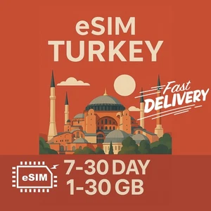 Turquie eSIM Data Only Plan 3giga 15day eSIM Trusted - Photo 1 sur 1
