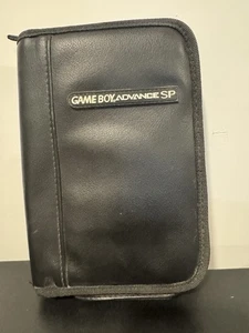 Nintendo GameBoy Advance SP Travel Black Carrying Case - Picture 1 of 4