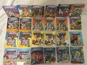 Mini cómic vintage MOTU de 1980 lote de 24 Masters of the Universe He-Man de colección - Imagen 1 de 6