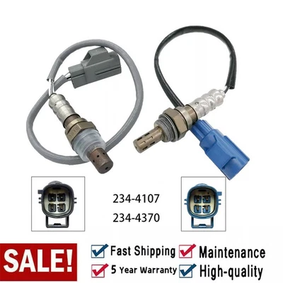 2pcs Oxygen Sensor Up+Down For 2006-2011 Ford Focus 2.0L 234-4107 234-4370 - Изображение 1 из 4