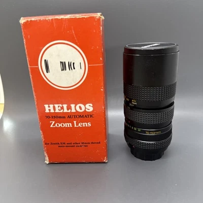 Helios auto zoom 70-150mm f3.8 Boxed 42mm Japan - Image 1 of 4
