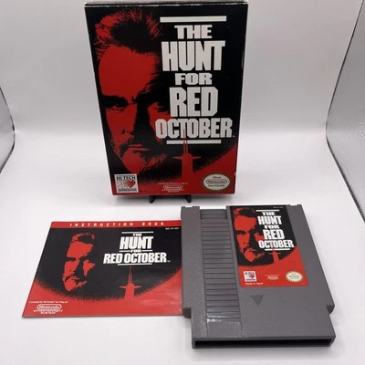 The Hunt for Red October (Nintendo Entertainment System, 1991) Complete & Tested - Image 1 of 4