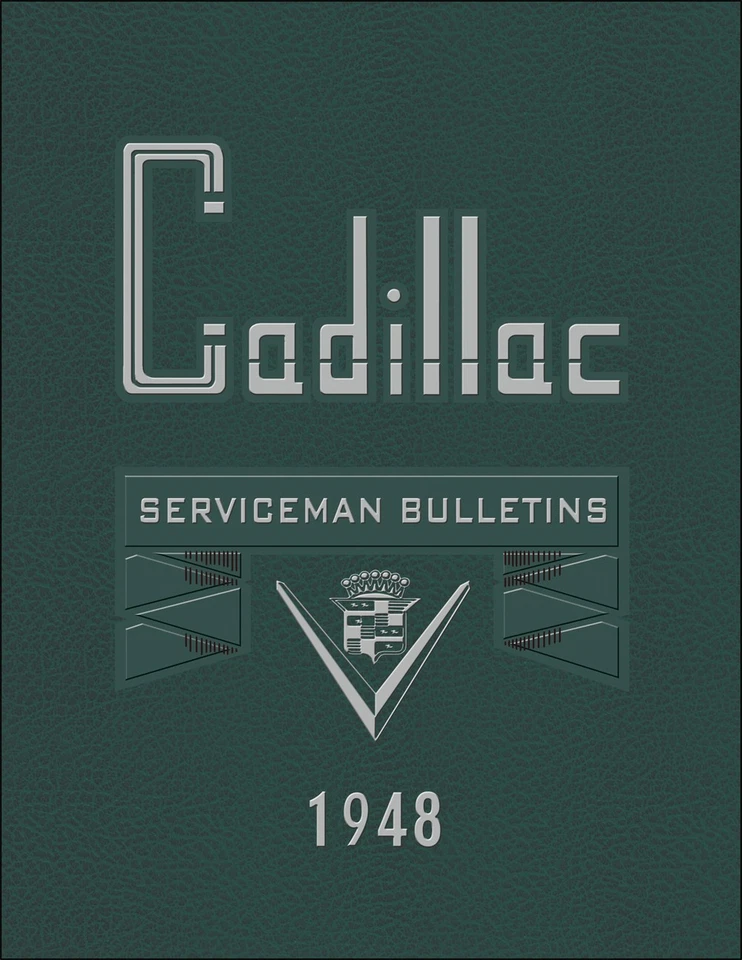 Cadillac Service Man Bulletins 1948 manual de taller actualizaciones ServiceMan libro de reparación Foto 1 de 4