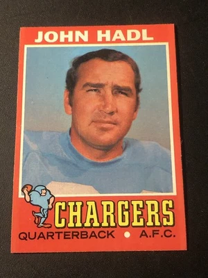 1971 Topps John Hadl #255 NM - Image 1 of 2
