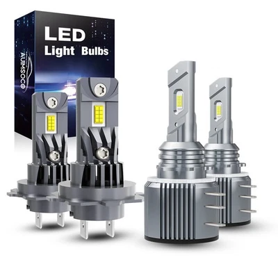 For Dodge Neon 2017 2018 2019 2020 LED Headlight Light Bulbs Bright White 4x - Image 1 of 4