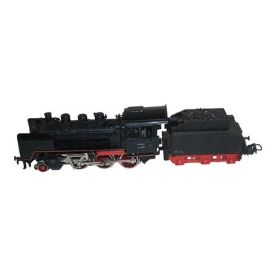 Märklin H0 Dampflok BR 64 058 mit Tender DB schwarz rot läuft Licht funktioniert - Bild 1 von 4