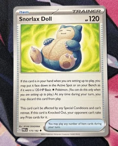 Snorlax Doll 175/182 SV04: Paradox Rift Non Holo - Picture 1 of 2