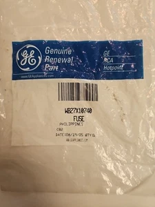 WB27X10740 Fuse GE Genuine OEM General Electric Part Brand New Sealed - Picture 1 of 2