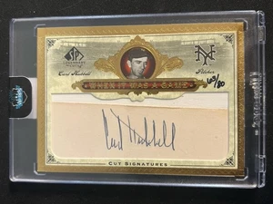 2006 Upper Deck SP Legendary Cuts Carl Hubbell Auto /80 WGC-CH - Picture 1 of 2