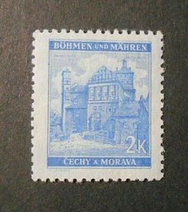 GERMANY Germania,1940 BOHMEN & MORAVIA "Soggetti vari " 2k MNH** - Picture 1 of 2