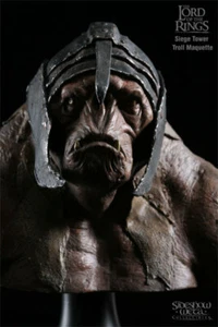 Sideshow Weta El Señor de los Anillos Torre de Asedio Troll Maqueta Nueva y En Stock - Imagen 1 de 4