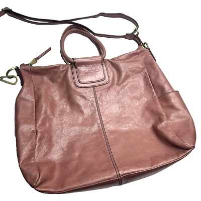 HOBO INTERNATIONAL Sheila Large Satchel w/Removable Crossbody Strap Dark Blush - Image 1 of 4