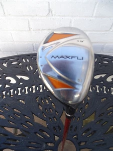 MAXFLI NO3 HYBRID 19* GRAPHITE REGULAR FLEX FITTED WITH MID SIZE GRIP - Picture 1 of 13
