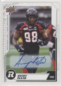 2020 Upper Deck CFL Autograph Auto 107 Avery Ellis Ottawa Redblacks Group D 1:40 - Picture 1 of 1