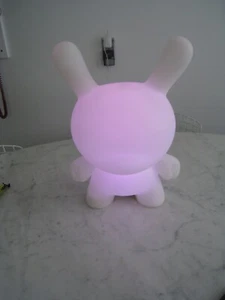 Vintage Kidrobot Designer Color Changing Dunny Lamp - 18" - tested Working - Picture 1 of 10