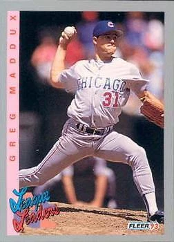 1993 Fleer #707 Greg Maddux NM - Image 1 of 2