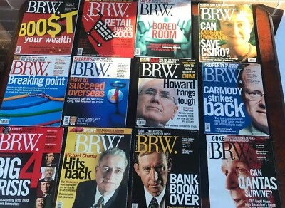 BRW 2003 Magazines Business Review Weekly Australia (1) John Howard - Image 1 of 4