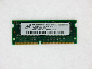 MT4LSDT464HG-10EG4 MICRON MEMORY 32MB PC100 CL2 SODIMM