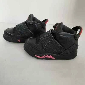 Baby Air Jordan's sz 6c Jordan 12 Retro GT Black/Deadly Pink - Imagen 1 de 10