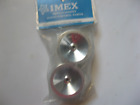 2 SETS--IMEX #8568----KYOSHO  2.0"   CHROME RIMS--4WD FRONT---FREE SHIPPING