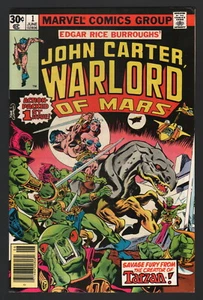 JOHN CARTER, WARLORD OF MARS #1, 1977, Marvel Comics, en muy buen estado, ¡primera edición! - Imagen 1 de 1