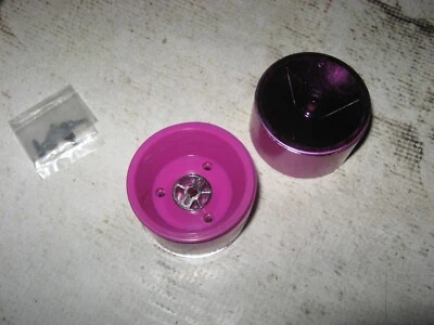 Vintage RC Trinity Purple Chrome Wheels Rear 1:10 Losi Jrx2 Buggy Series 2 7901 - Image 1 of 2