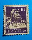 Timbres Suisse 10 HELVETIA