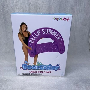 Pool Candy Inflatable Sun Chair Sweet Shop Grape Purple Pool Float NEW - Picture 1 of 5