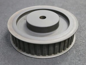 Stahl Zahnscheibe Pulley mit beidseitiger Bordscheibe 40-L-100 Profil: L  Z=40 - Bild 1 von 8