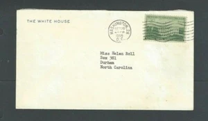 DATIERT 1955 COVER WASH DC THE WHITE HOUSE - Bild 1 von 1