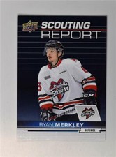 2018-19 18-19 UD Upper Deck CHL Scouting Report #SR-9 Ryan Merkley