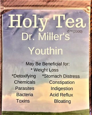 Dr Millers Original YouTHIN™ TÉ SAGRADO - Suministro para un año (96 bolsas) ¡GRAN VENTA! WOW Foto 1 de 3