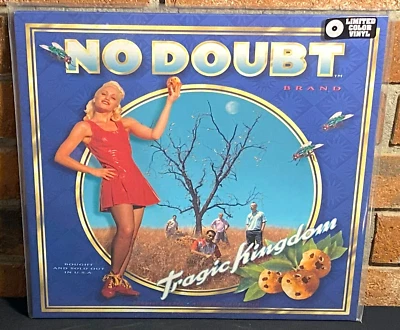 NO DOUBT - Tragic Kingdom, Limited YELLOW COLOR VINYL LP + Lyric Insert New! - Image 1 of 4