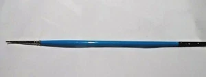 LIP BRUSH FOR PAINTING ON PORCELAIN/ VINYL DOLLS CODE 10/10 BLUE HANDLE - Picture 1 of 2