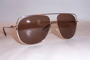 NEU ALEXANDER MCQUEEN SONNENBRILLE AMQ 4272/S J5G-UT GOLD/BRAUN AUTHENTISCH - Bild 1 von 8