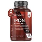 Iron Tablets - 400 vegan tablets - 28mg - Energy & Immune support - Haemoglobin
