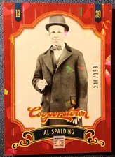 2012 Panini Cooperstown Red Crystal Collection #15 Al Spalding 246/399 
