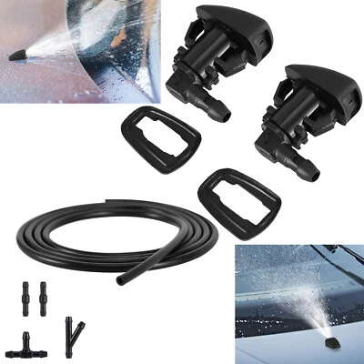 Para Jeep Grand Cherokee 2011-2017 limpiaparabrisas lavadora de agua boquilla de pulverización chorro Foto 1 de 4