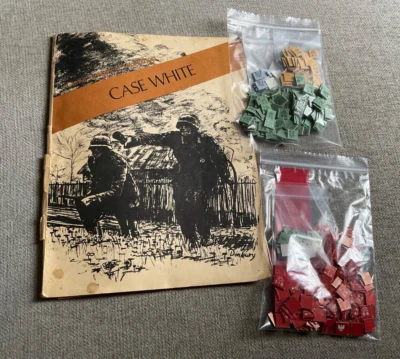 GDW 1984 Europa VII Case White 1932 WW2 Invasion Of Poland Incomplete See Pics - Image 1 of 4
