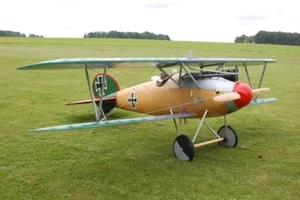 Riesen 1/6 Scale German WW-I Albatross D.V Biplane Plans and Templates 60ws - Bild 1 von 2