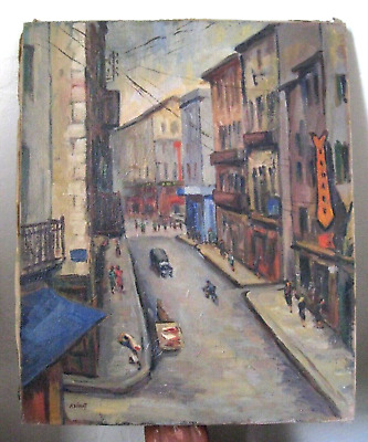 Paul Aninat 1891-1963 Pintura Castrais Conjunto De Monges Enjalbert- Espic - • 322.67€