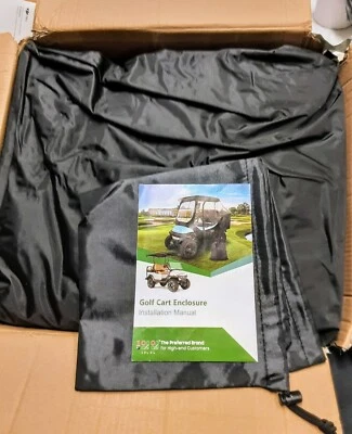 Carrito de golf gabinete de conducción para cubierta de lluvia Club Car Precedent 4 pasajeros Foto 1 de 2