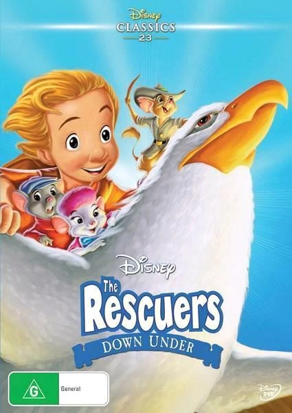 The Rescuers Down under | Disney Classics (DVD, 1990)