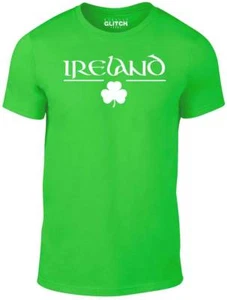 T-shirt uomo irlandese - t-shirt trifoglio irlandese Shamrock Design Tour drinking divertente - Foto 1 di 3