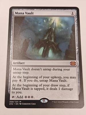 1x MTG Mana Vault - MTG Double Masters 2022 (2X2) Near Mint NM - Image 1 of 2